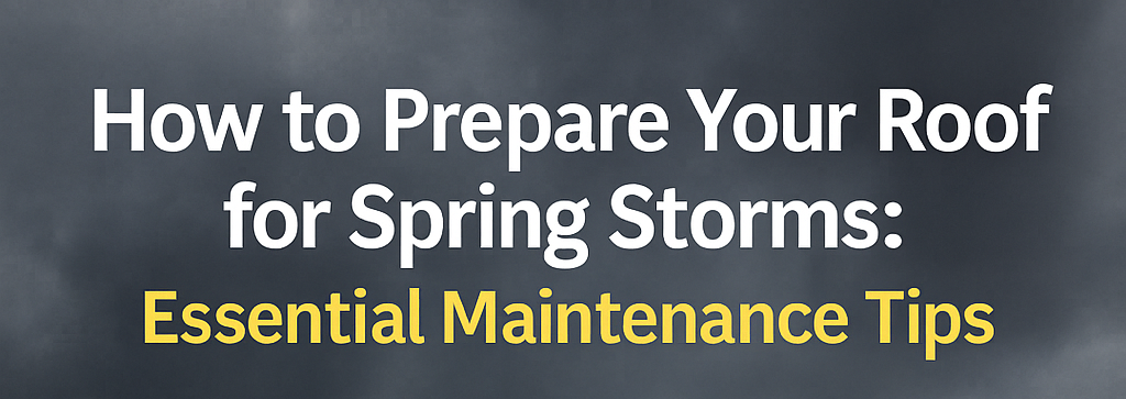 Prepare your home for storm weather - 317 Roofing & Restorations